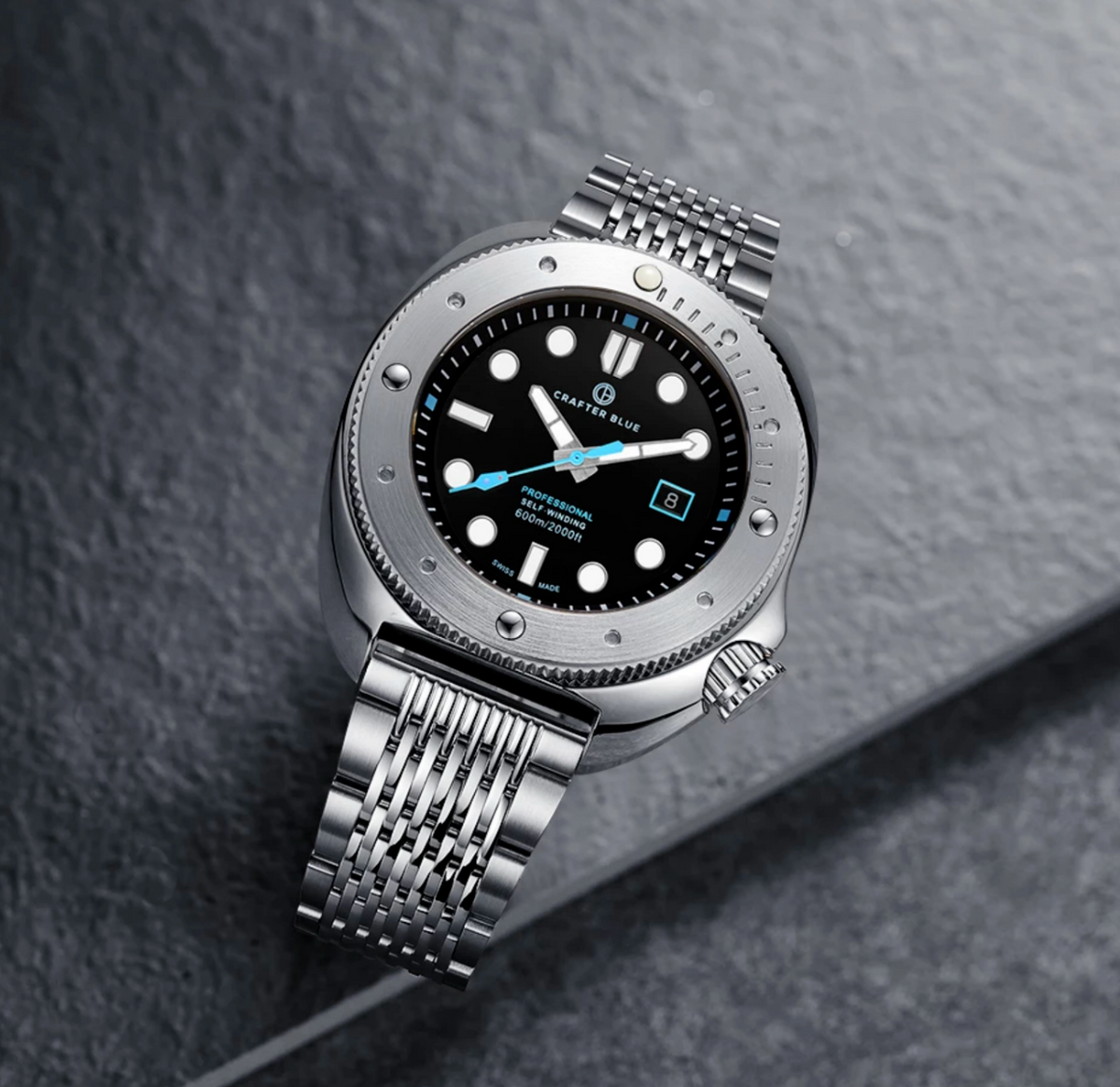 Crafter Blue Hyperion Ocean 300 Diver Bracelet – Military Inc Store