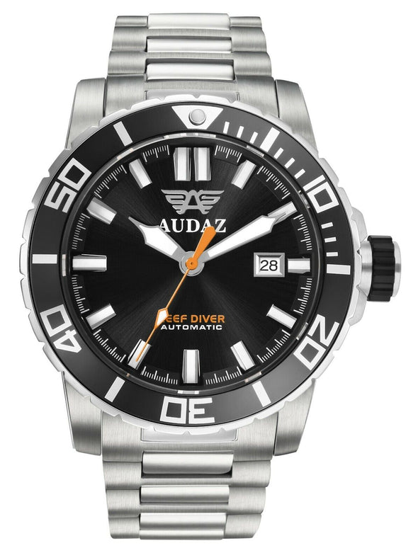 Audaz Reef Diver Black Swiss ADZ-2045-01