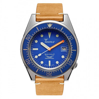 Squale 1521 Blue Blasted 50 Atmos Diver